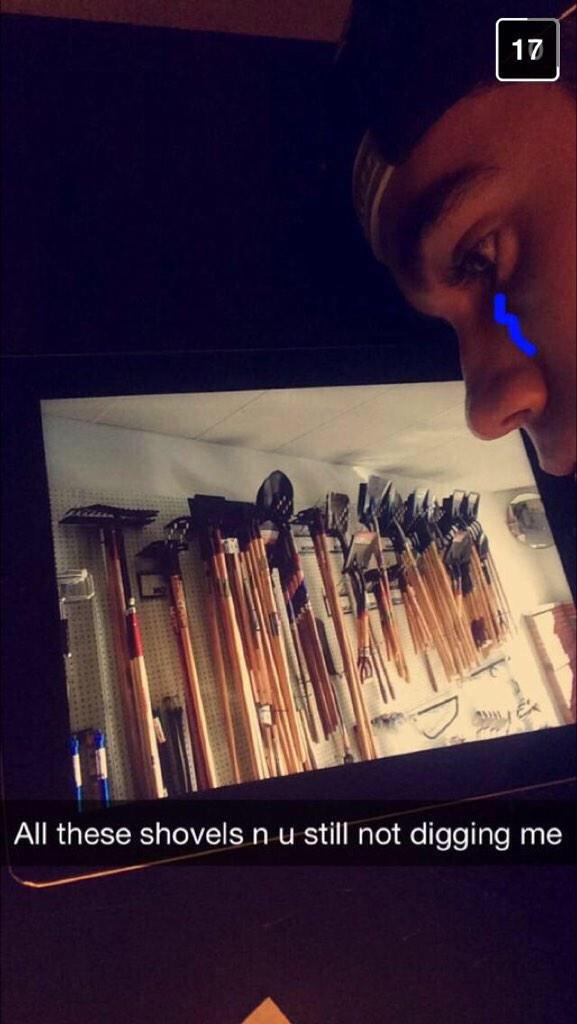 KobeNumberEight's tweet photo. All these snapchats and you still don't know my story http://t.co/9Raddj5E0l