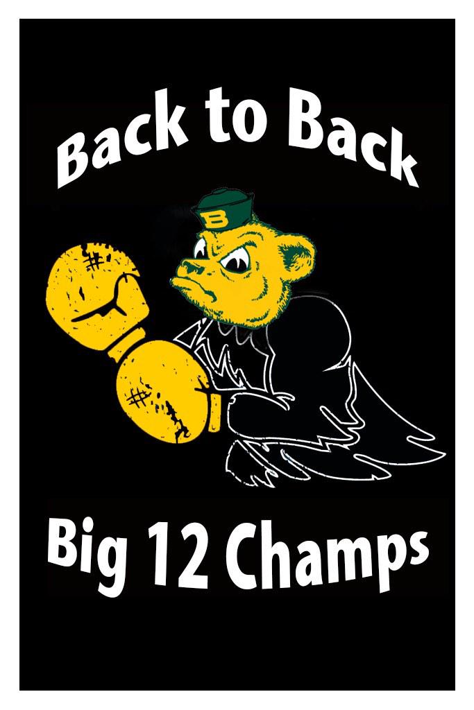 CollinSimmons's tweet photo. Back to back Big 12 champs! http://t.co/u4fw0ejbfQ