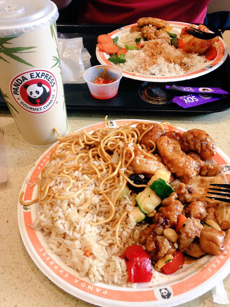 EmilyHendren's tweet photo. I am 90% sure that the sweet and sour sauce at Panda Express has Tang in it. Yum. http://t.co/cCxVL0SAgl
