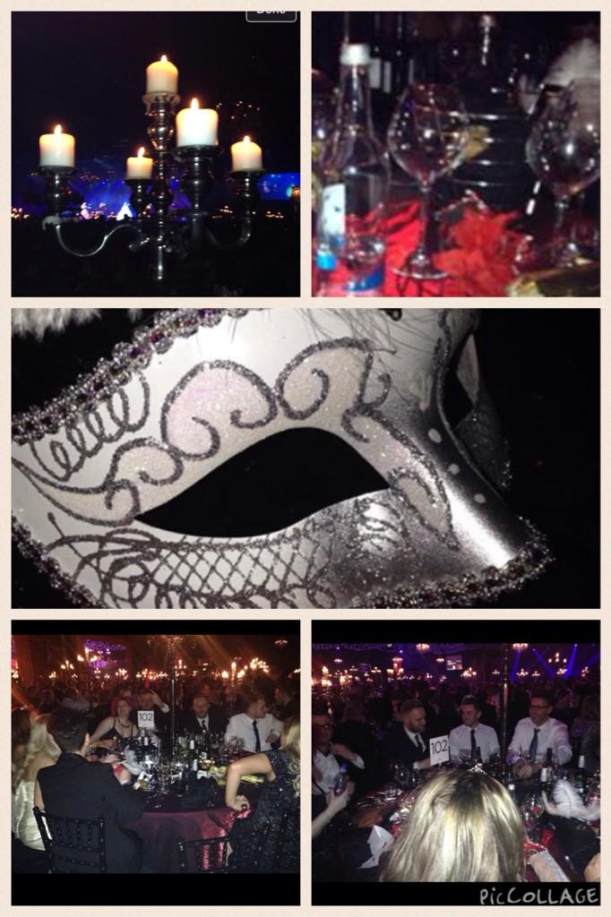 #masquerade ball @BatterseaEvo &amp; <a href="/grmalegrooming/">Gentlemans Relish</a> Christmas party
