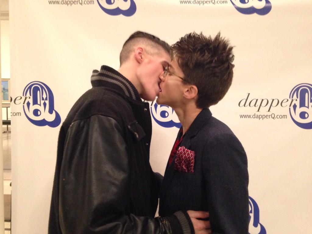 sweetsobrown's tweet image. Sexy night at The Brooklyn Museum yesterday!!! #dapperq @BindleandKeep @raindovemodel #queer