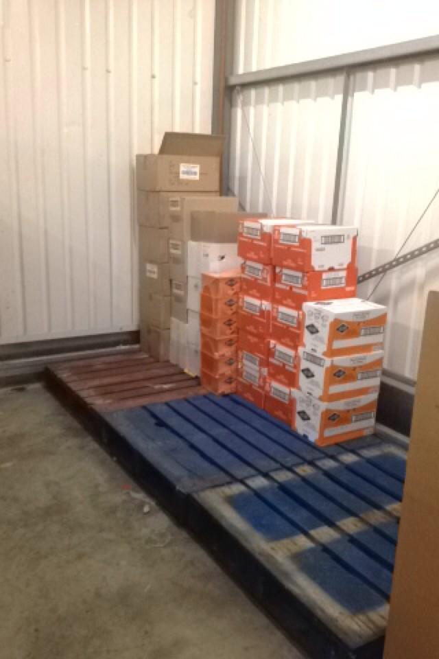 MeeechelleR's tweet photo. Keeping on top of the Christmas backstock @Basildon2082 #emptywarehouse #trade @cardinalno39 @NikjdeeDe http://t.co/7oZbLqDhd4