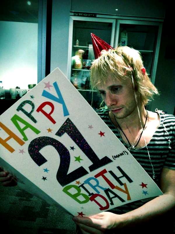 Happy birthday to the best drummer ever! !!!  Love Young so much! <3  
