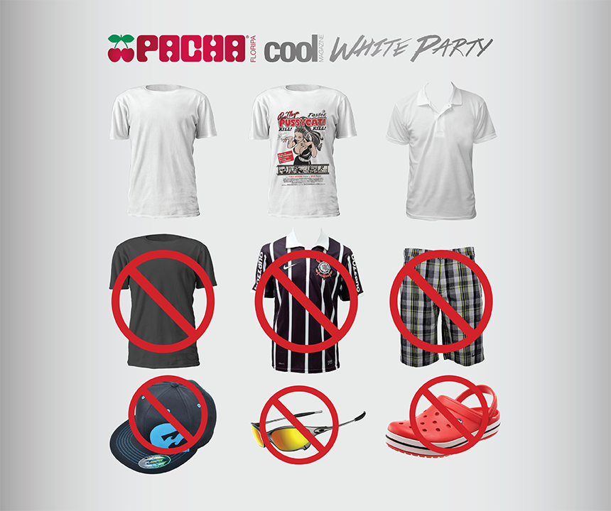 PachaFloripaMP's tweet photo. Vem curtir a White Party Pacha com os amigos? Então, se liga nas dicas para ficar estiloso. #DressCodeDaZueira http://t.co/6RDrENXTaS
