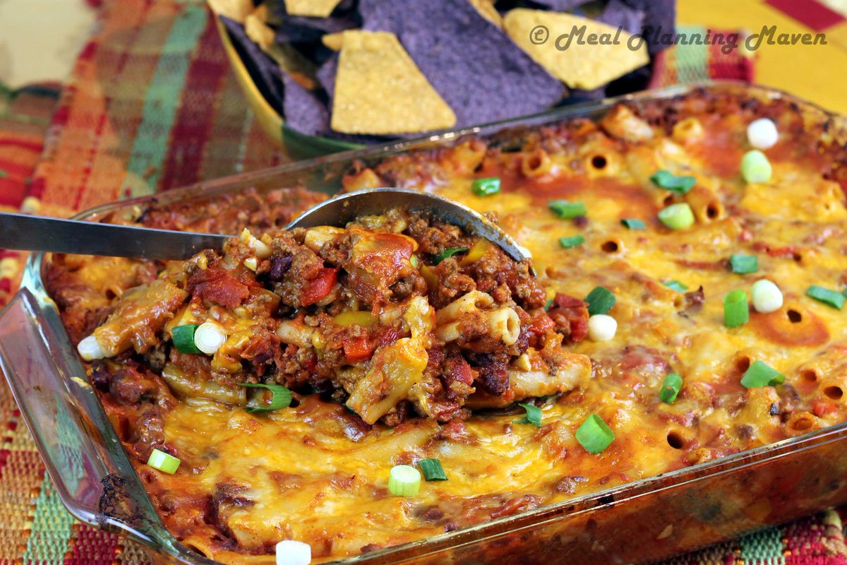 Tex-Mex Chili Jack Bake bit.ly/1wsQHY8
 #casseroles #texmexrecipes #familyfavorites Fun and YUM!