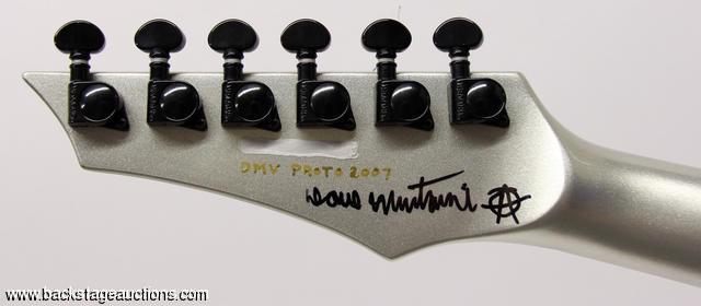 BackstgAuctions's tweet photo. Bid to win this @DaveMustaine prototype 2007 guitar. Last call.....auction ends today! @Megadeth #megadethauction http://t.co/nHpPpujpfd