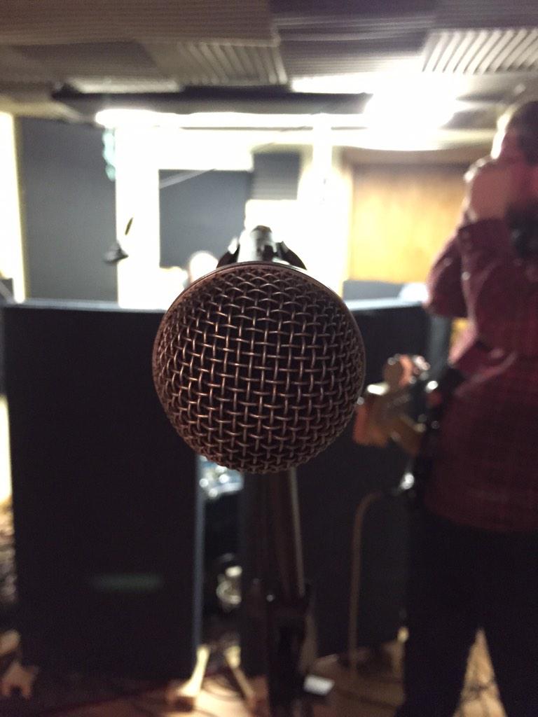 weareslomo's tweet photo. Big thanks to Kev @CrackStudios for recording us this weekend! http://t.co/I7QCjb4Coi