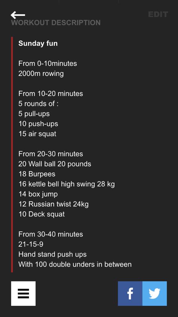 CharlesDickburt's tweet photo. CrossFit on Sunday is like best mass ever #crossfit #w950 #NoPainNoGain #fun http://t.co/7OCy180Urn