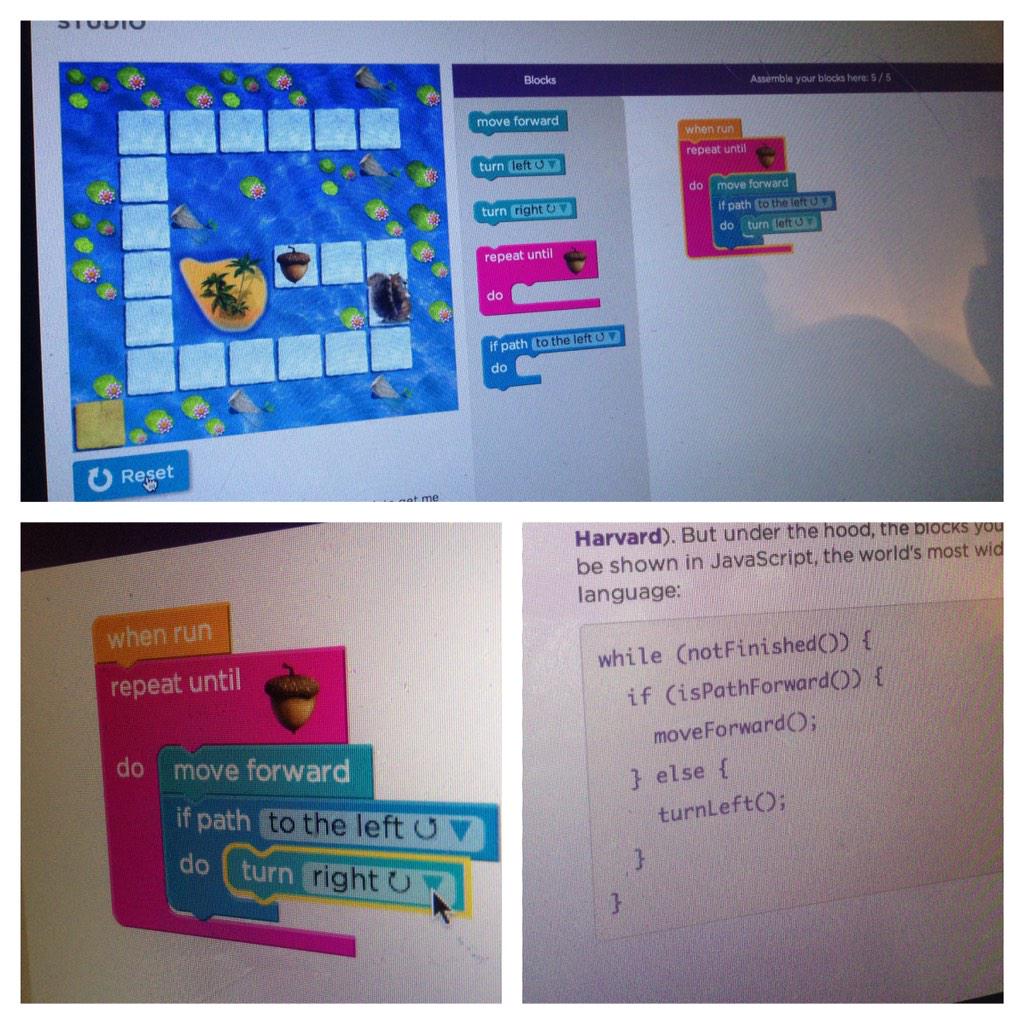 Kat_Loveday's tweet image. Learning JavaScript  with @codeorg :) #anhourofcode