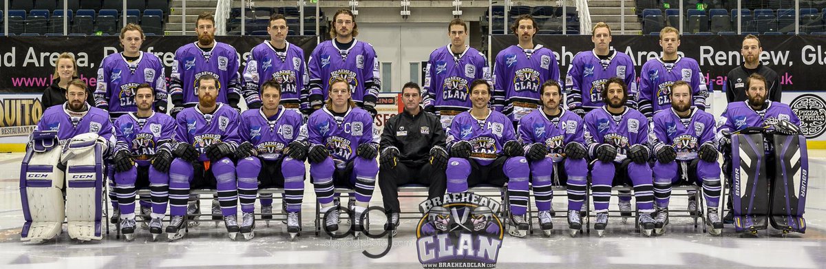 AlGooldPhoto's tweet photo. Team photo @Braehead_Clan 2014-15 #purplearmy http://t.co/P5ga19e7PL