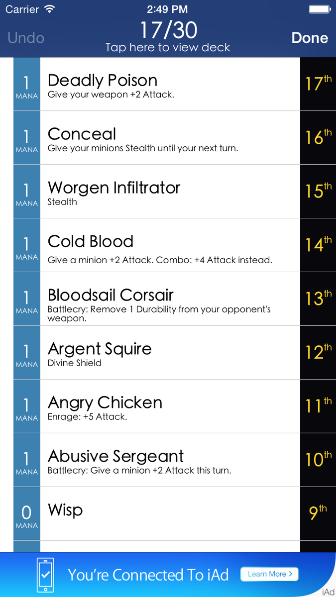 InnkeeperApp's tweet image. We've discovered a crasher when undoing card draws in your match history. Fix incoming in the next update!