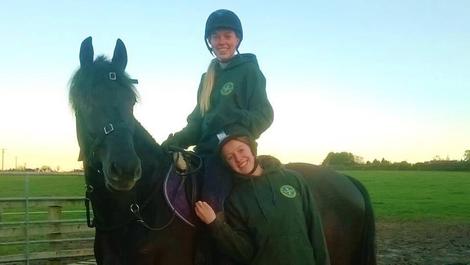 With @zynski96 showing off the new hoodies!