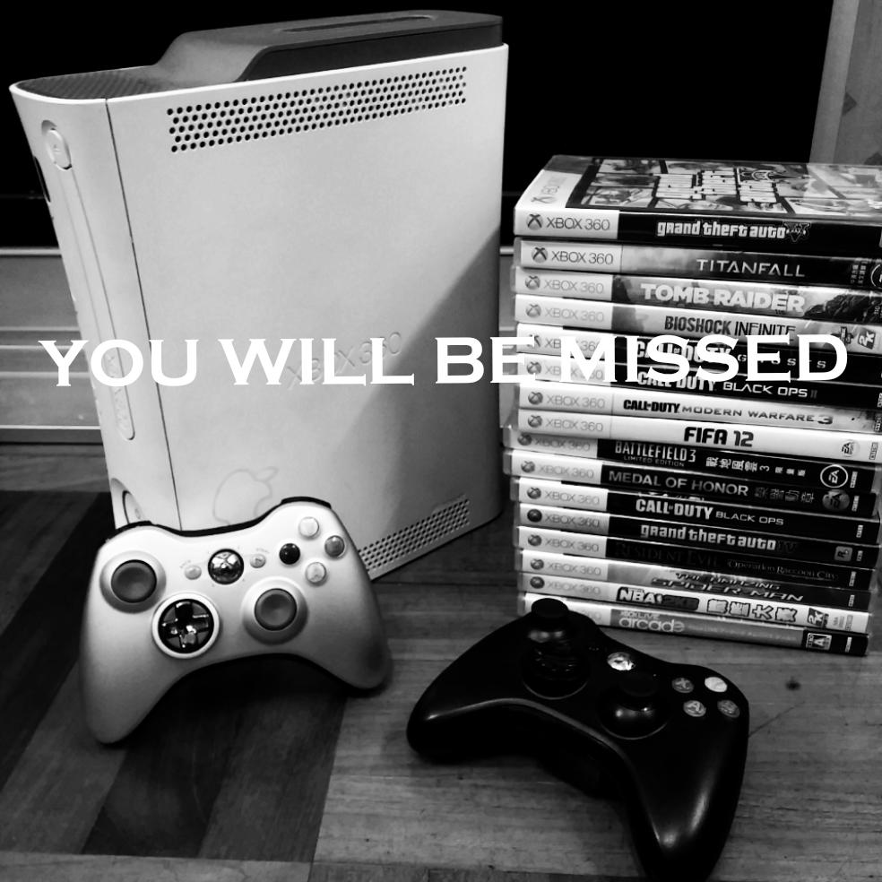 ShadmanAmir's tweet photo. You have been there for me  through out the times but now I have let you go. #bye #xbox360 #youwillbemissed :( http://t.co/PYigt0PzPC