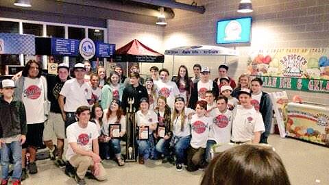 cms_robotics's tweet image. Winning team picture, and the fabulous leadership board!!