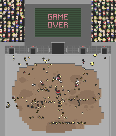 brokenbeachdev's tweet image. Finished! My second entry to @ludumdare and my second game ever. Presenting: Proelium #LD48 #LDJAM  #indiedev