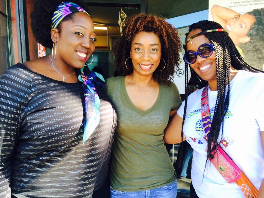 CurvyGirlsLife's tweet photo. Love these amazing ladies @CurvyCurlies and @TightStrands !!! Fun times at the @Trumane_Natural Grand Opening! http://t.co/1mxpyVrQWK