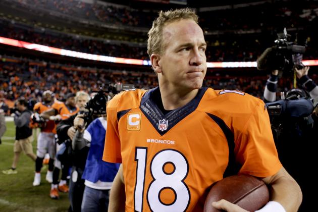 BleacherReport's tweet photo. Peyton Manning's streak of 51 straight games with a passing TD gets snapped vs. the Bills http://t.co/K3KQMIQ5dP http://t.co/Wdvw4YGhDI
