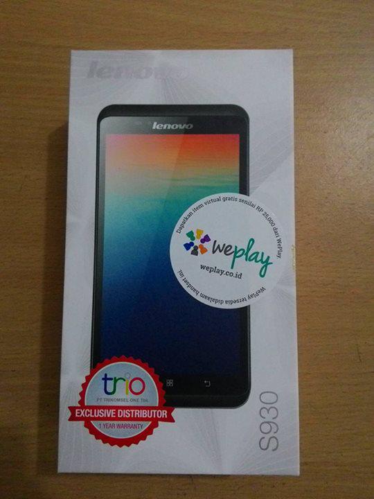aqbarG's tweet photo. Lenovo sudah sampai, trim's @WePlayID tinggal tinggu pulsa aja.. :* #BeatMyScore http://t.co/qpIZs2ffGG