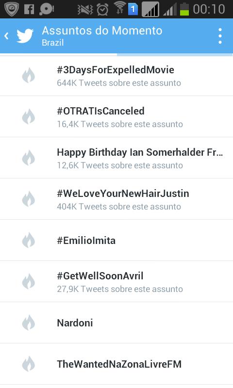 A huge kiss of all Somerholics Brazil.
Happy Birthday Ian Somerhalder From Brazil 
