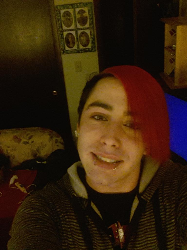 Emo_Boy_Dylan's tweet photo. So I have Red hair now lol... http://t.co/jYuAZbK0RR