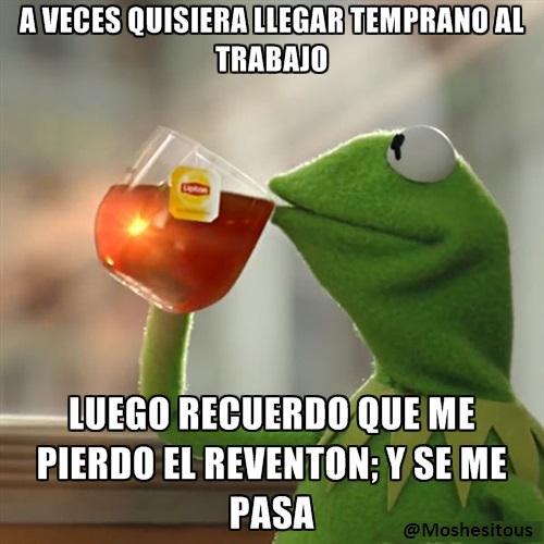 A veces quisiera llegar temprano al trabajo... <a href="/Ep3Reventon/">El Reventon</a> <a href="/REVENTRANQUE/">REVENTRANQUE</a> <a href="/LuisOken/">Luigi Oken</a> <a href="/ElReventonTV/">El Reventon TV</a> @EPCIV <a href="/eloypincay/">eloy</a>