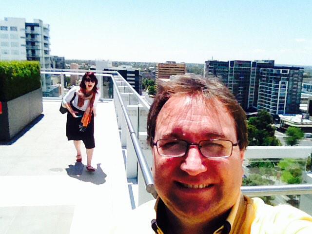 partnershipper's tweet photo. Well if it ain't @jwri13 photo bombing my "I am the king of the world" shot! @micsouthaus @BIZIFYD @BossCampAU http://t.co/p7bZhgPWHk