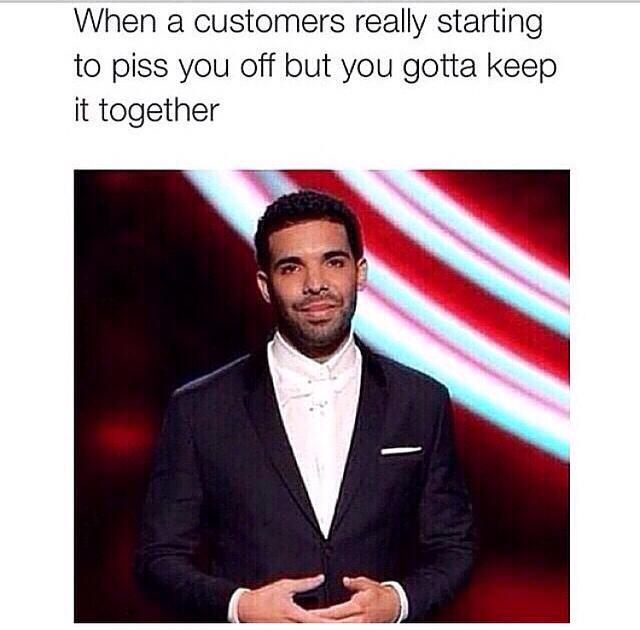 pinkmywholebody's tweet photo. Me like everyday at work http://t.co/WcynSufsRQ
