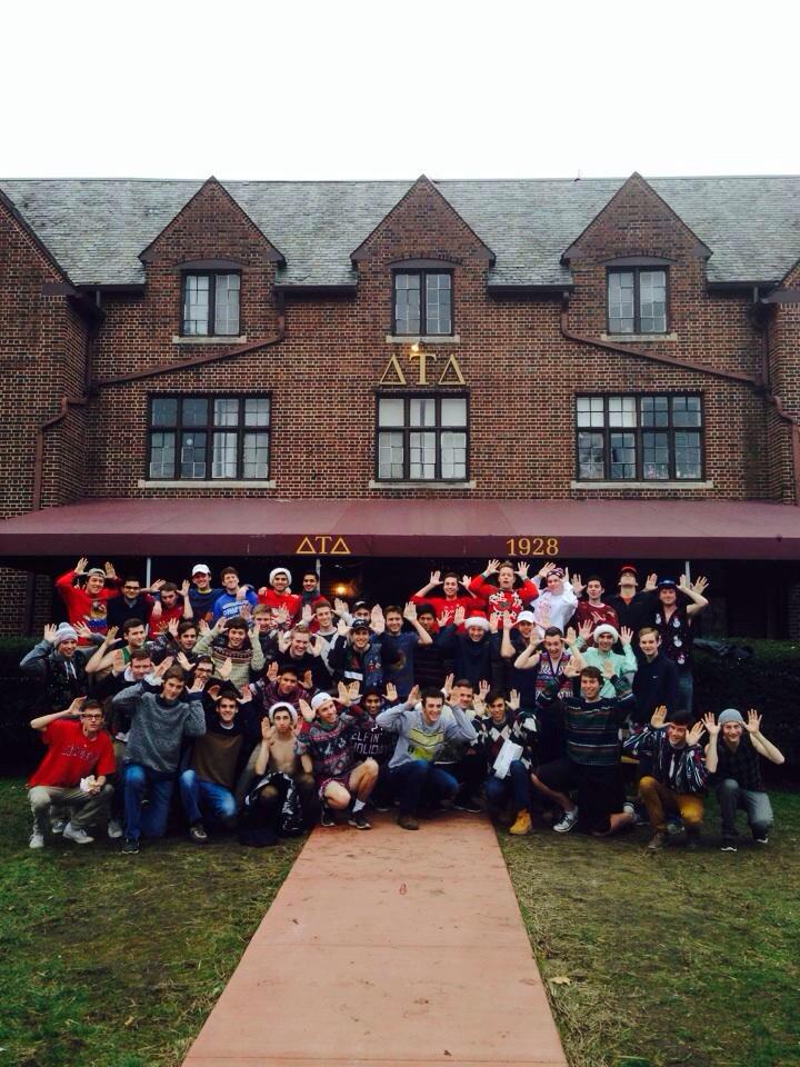 Happy Holidays from the gentlemen of Delta Chapter #DTD <a href="/DeltaTauDelta/">Delta Tau Delta Fraternity</a>