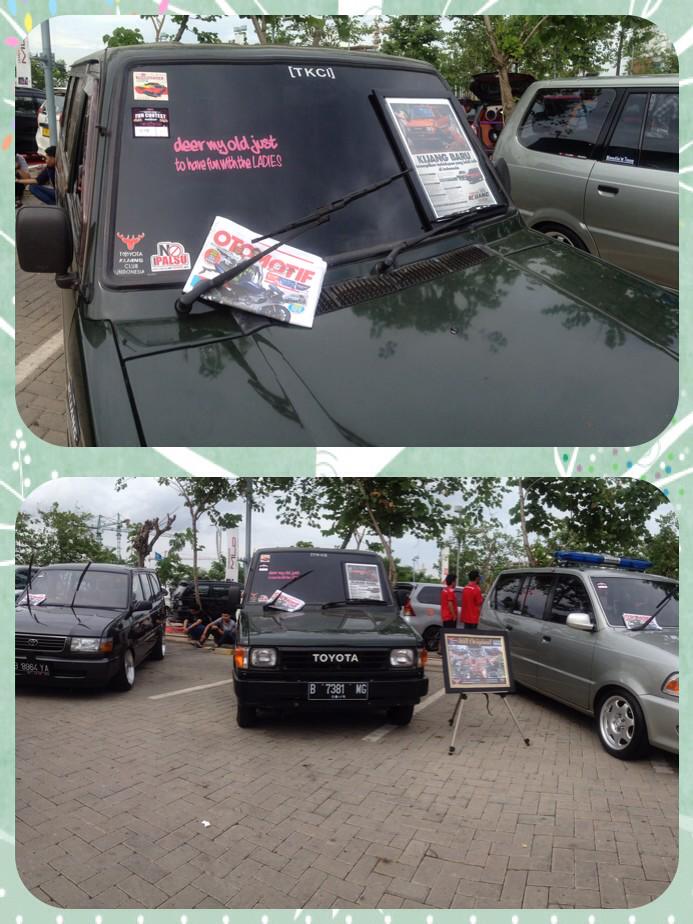 teramissu's tweet photo. deer my old car just to have fun with the ladies. @TKCI_JAKARTA @TKCI_Official @ToyotaID @malbekasi http://t.co/0tWOOFIeT6