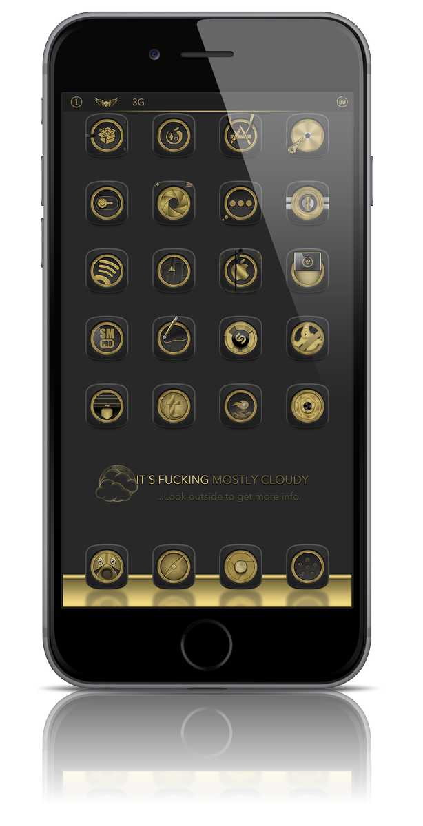 julartdream's tweet photo. Available now #Golden #ClassicDock by @Attairdu57slm compatible #iPhone #iPad 
 👌 http://t.co/BRDnY3eJbq
#RT please :)