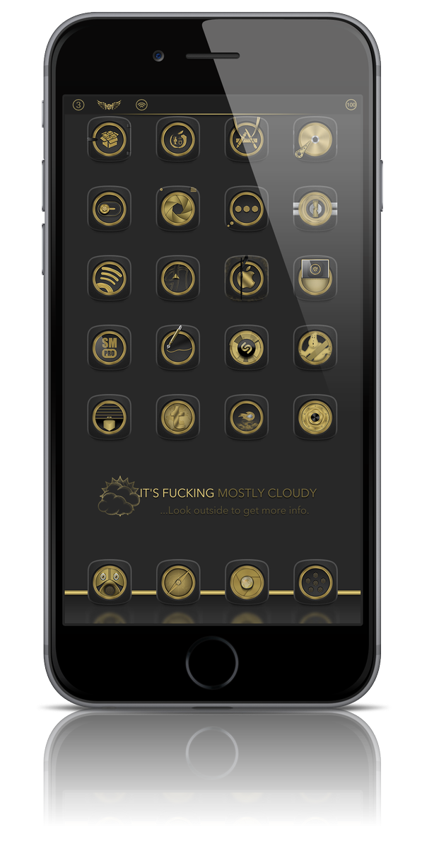 julartdream's tweet photo. Available now #Golden #ClassicDock by @Attairdu57slm compatible #iPhone #iPad 
 👌 http://t.co/BRDnY3eJbq
#RT please :)
