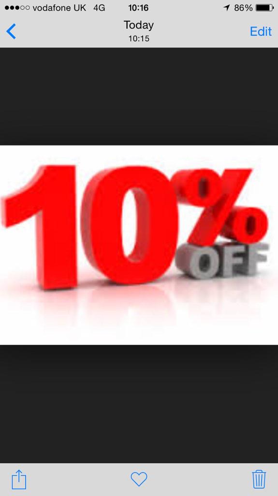 Book a job with us in January and save 10% on the project up to £5000. Enjoy Monday people