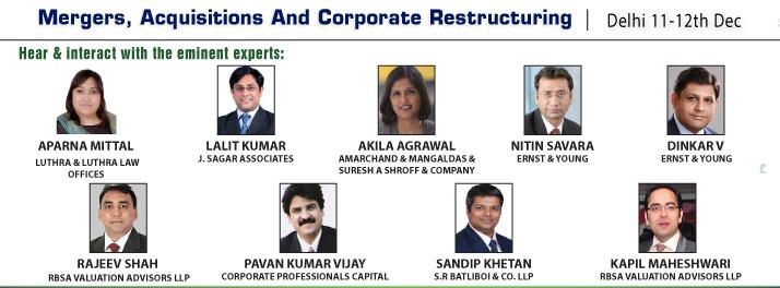 vccircle's tweet photo. A 2 day workshop on 'Mergers, Acquisitions and Corporate Restructuring' - 11-12th Dec, Delhi
http://t.co/wBplg0Al6E http://t.co/G7hPnzwAod