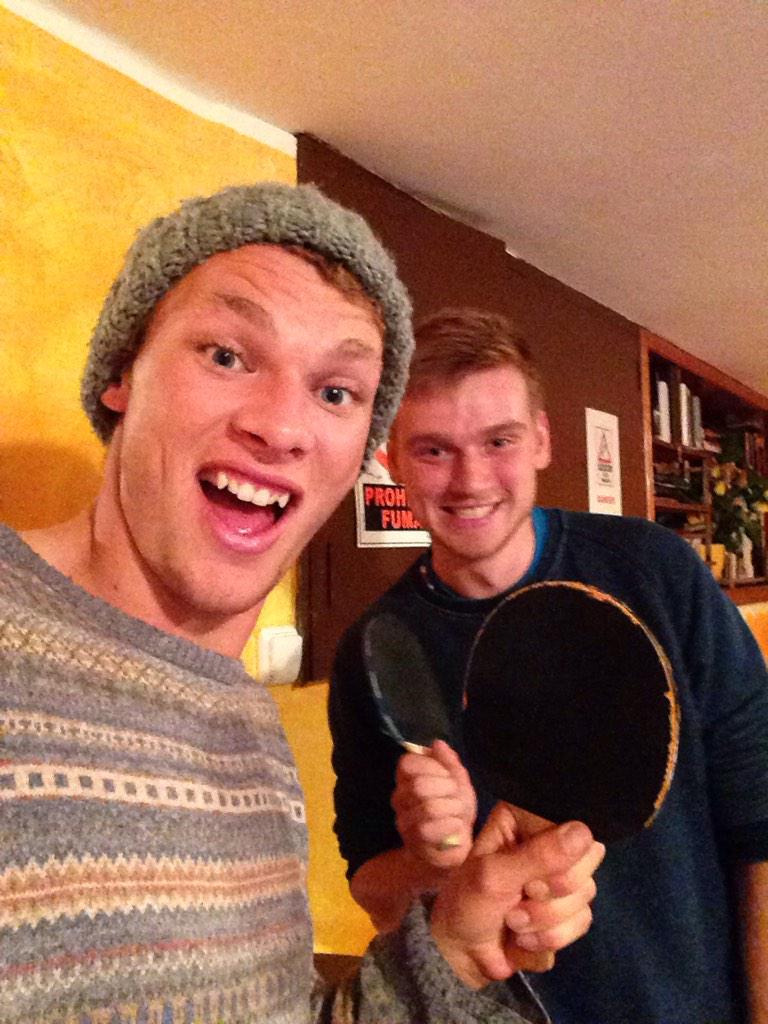 SquiresWindsurf's tweet photo. Ping pong World Champs last night with team mate @Connorbgbr17 #Intraining #imthemaster #palma http://t.co/YORjyzRdwr