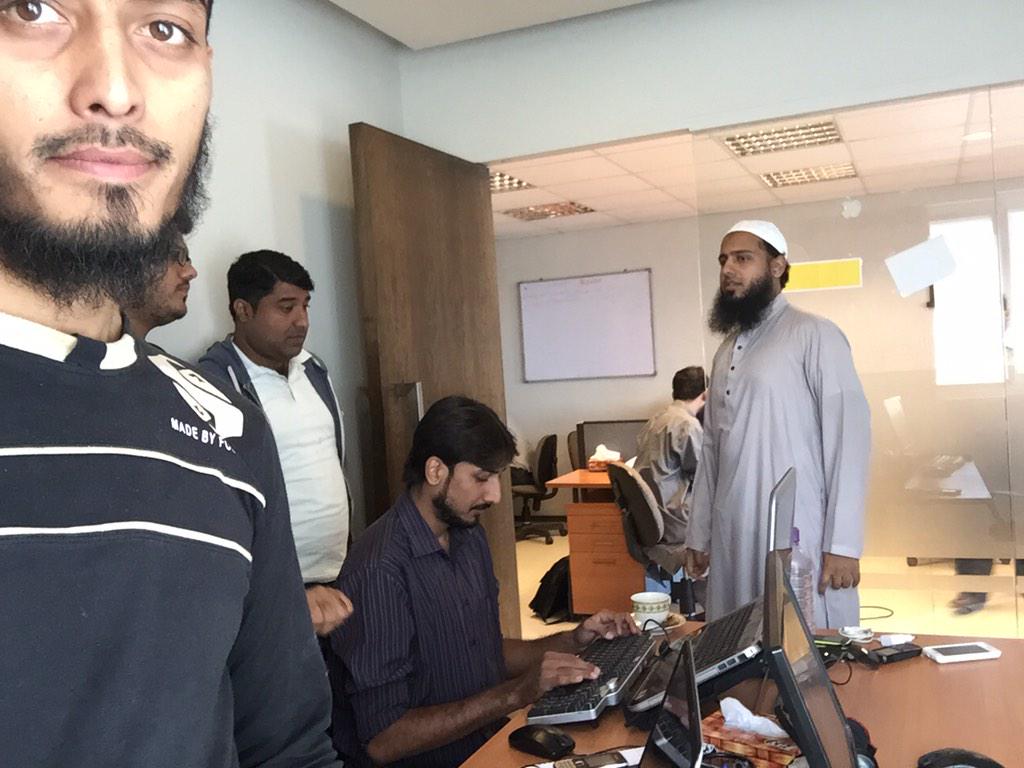 iRehanAli's tweet photo. Team #RIKSOF almost done with game Spell to Survive for the global #hackathon @koding soon we will go live http://t.co/Djwdhs6B7I