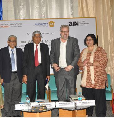 Dighiport's tweet photo. Mr.Wilfred Muskens-Deputy Secretary- International Business,Pennsylvania promoting “Exploring Business Opportunities” http://t.co/gcbfv6vLHI