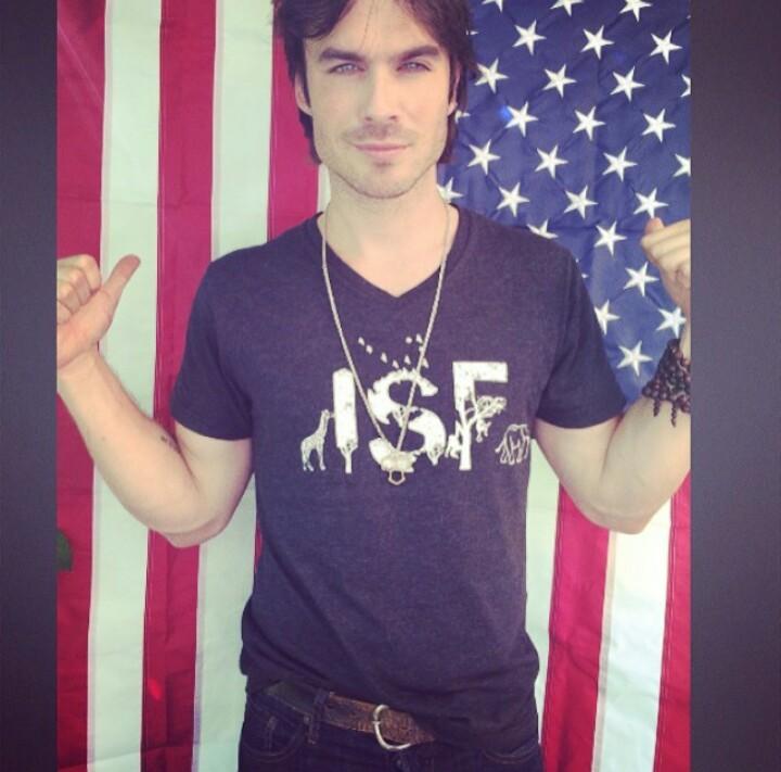 Só pode ser Deus. Happy Birthday Ian Somerhalder From Brazil 