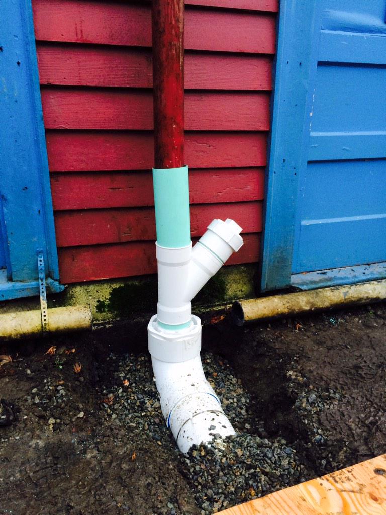 ImpDemolition's tweet image. Imperial Demolition &amp;amp; Earthworks wrapping up a quick storm to side sewer project.