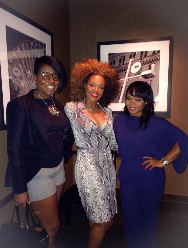AWiseBrown's tweet photo. Great times!  @HilariYounger @TheKimAlexander &amp; @me  #kimconnects http://t.co/1TfqTBLkxz