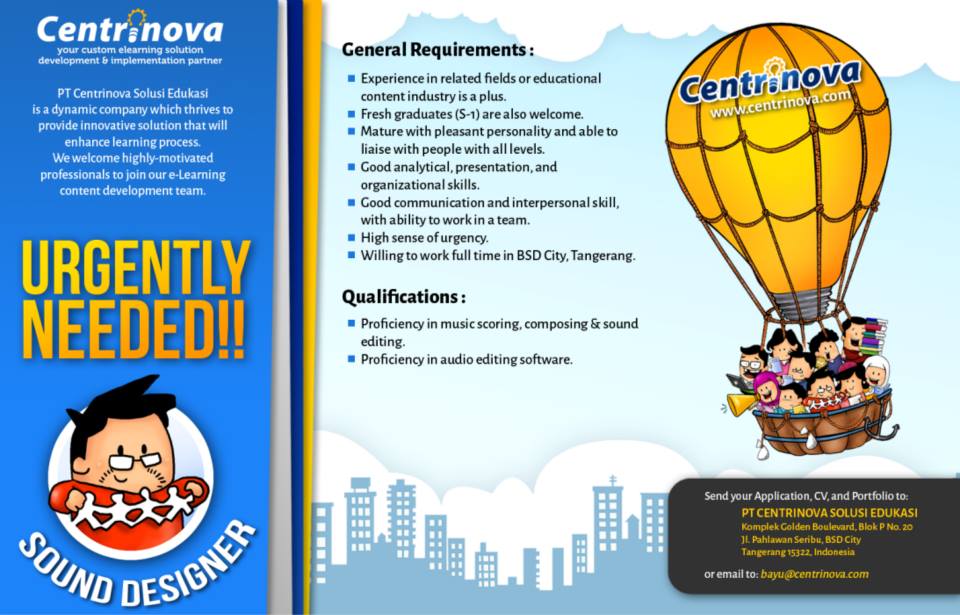 Loker Flash Developer, Content Writter, Animator &amp; Sound Disigner .. <a href="/Mechanimotion/">MECHANIMOTION</a> <a href="/BEMPolimediaJKT/">BEM PoliMedia JKT</a> <a href="/HIMEDIAJkt/">HIMEDIA JKT</a>