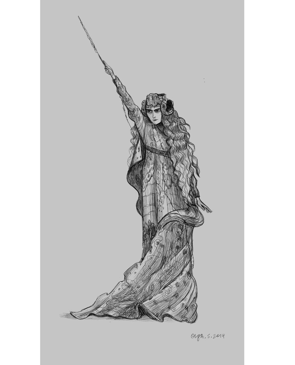 Antique turn of the century costume.
#costume#olgasternart#illustration#marchesacassati#art#turnofthecentury