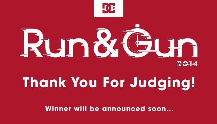 berrics's tweet photo. Run & Gun 2014 scoring is now closed. Thank you for judging. Your #RAG2014 winner will be announced soon... http://t.co/bJLysbsIvg