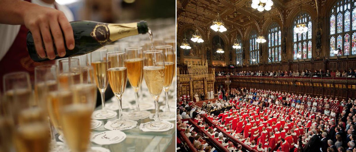 indy100's tweet photo. House of Lords refuses cost-cutting initiative because 'champagne quality would suffer' http://t.co/mTAVE9fTK1 http://t.co/dfn5SoL0do
