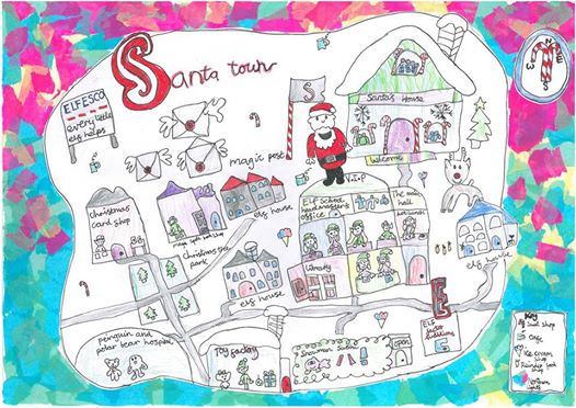 OrdnanceSurvey's tweet photo. Thanks to everyone who entered our #SantaMap competition - see the winner & other entries http://t.co/En2uPwAyZU http://t.co/Rr29lwkzXf