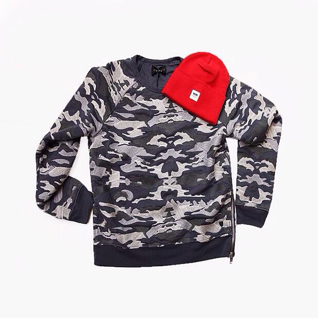 selfestate's tweet photo. @brand_who and @W00DW00D are hand in hand for winter days yet to come. #brandwho #sweatshirt #beanie #woodwood #red http://t.co/PEXj1emnjP