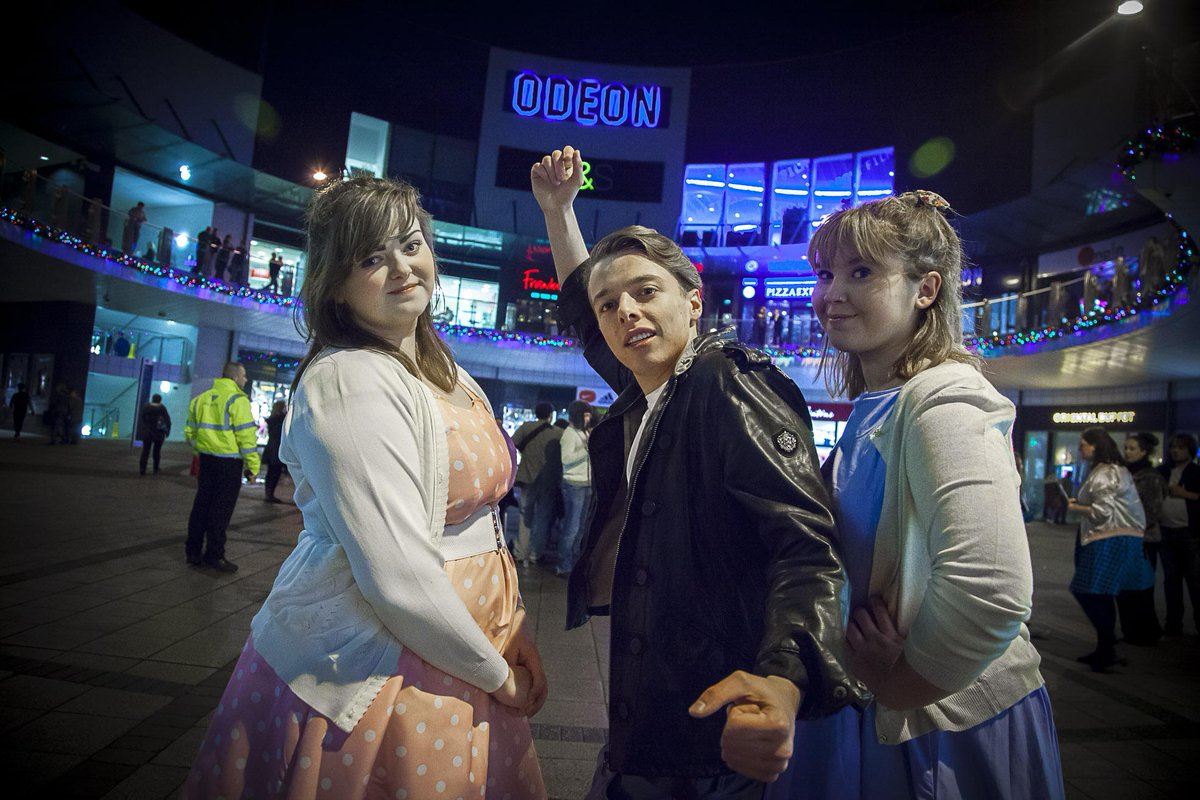 gazceidz's tweet photo. Shoppers thrilled by Greased Lightnin’ in #Wrexham http://t.co/mHdaHbTtMt @EaglesMeadow @emnefydd @MJWxm #Grease http://t.co/bUJ3QPbEH2