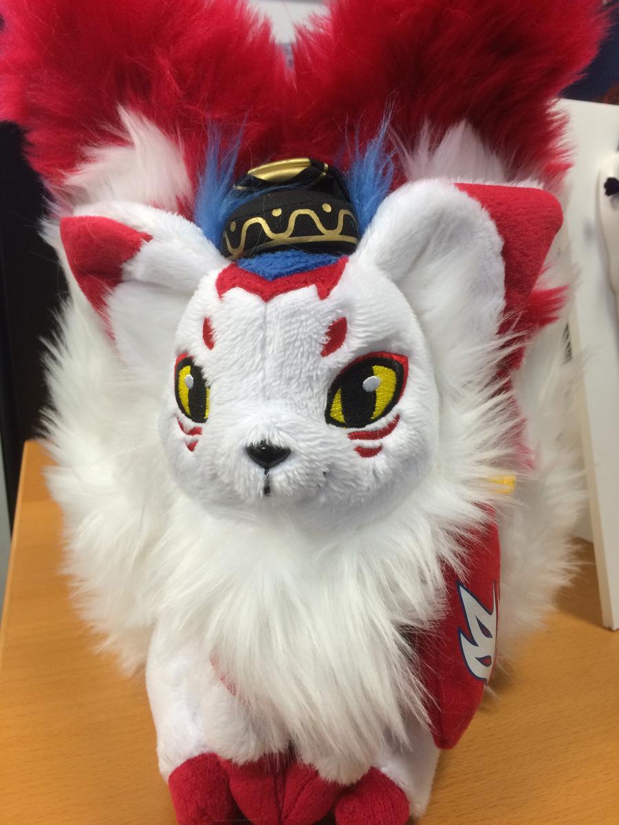 koeitecmoeurope's tweet photo. #12DaysOfChristmas Giveaway starts today! RT to win before 5PM GMT today. Today's item is Tenko plushie. #KTfamily http://t.co/QWKrdVxpPx