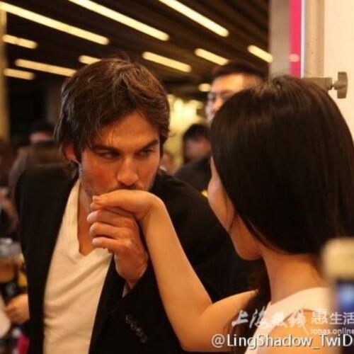 A true gentleman Happy Birthday Ian Somerhalder From Brazil 
