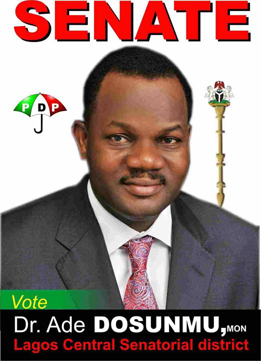 CitizenAssembly's tweet photo. Vote @dosunmu_Lagos for Lagos Senatorial District, for the Federal House of Senate in 2015

#PDP #Dosunmu2015 http://t.co/w1ADqx5A7L