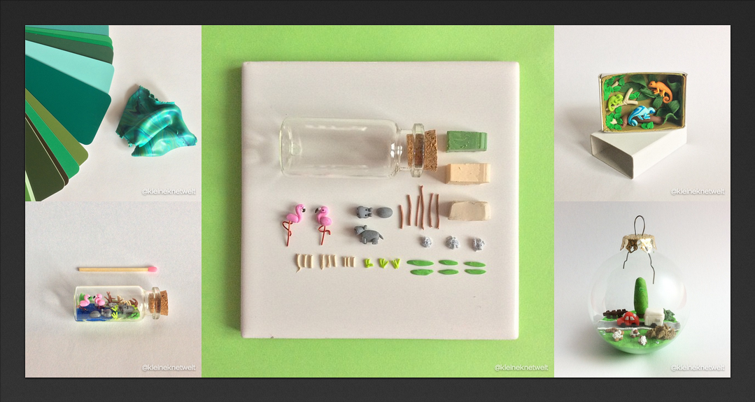 instagram's tweet photo. Creating Miniature Polymer Worlds with @kleineknetwelt http://t.co/Q9kCx3iz7D http://t.co/aghO5QrFqV
